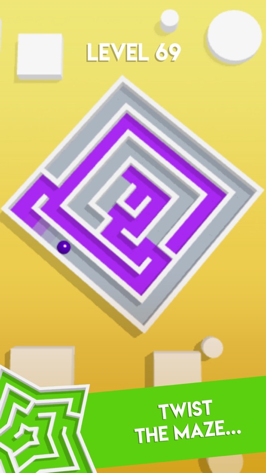 #3. RotaMaze (iOS) 由: Popa Radu