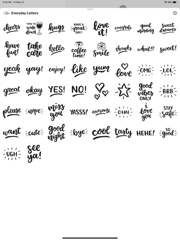Screenshot #4 pour Everyday Letters