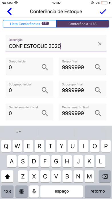 Coletor de Dados - Check Stock Screenshot