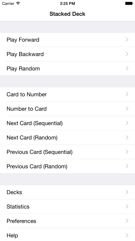 #4. Stacked Deck (iOS) 由: Kelvin Sherlock