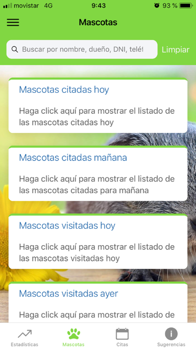 App screenshot