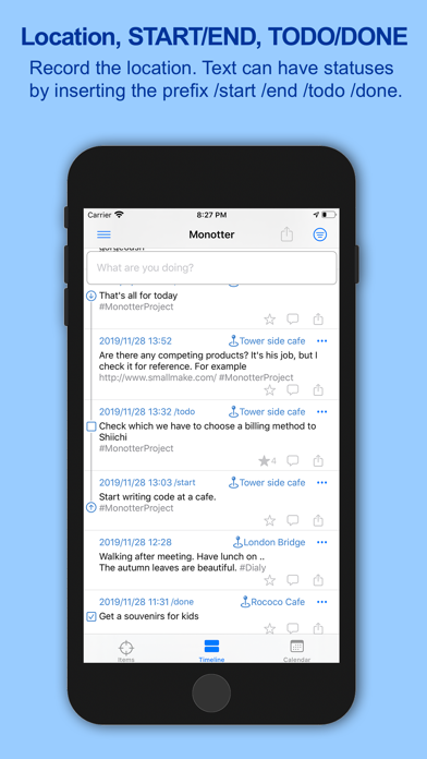 Monotter screenshot 2