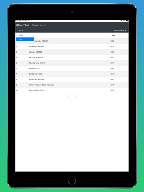 QTimer® Live iPad screenshot 3 - Business app