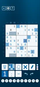 Sandwich Sudoku screenshot #1 for iPhone