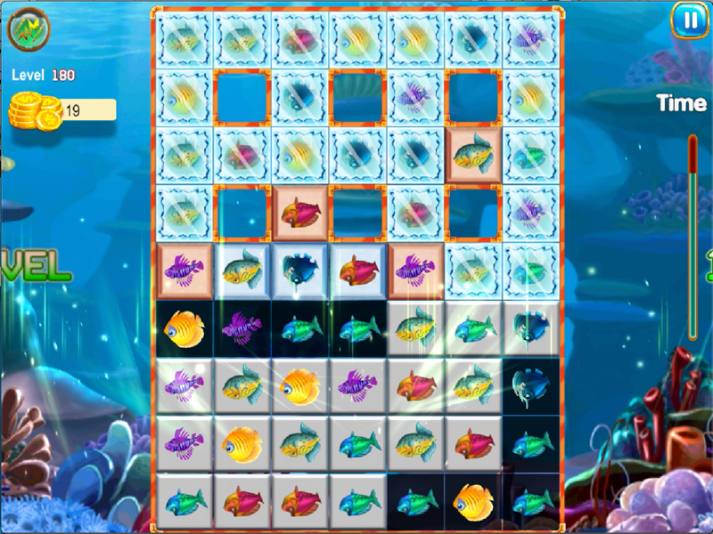Match 3 fish game official gameplay screenshot 2