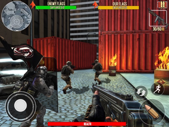 Capture the Army Base Flag 3D iPad screenshot