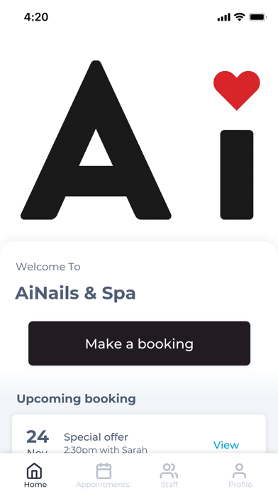Screenshot #1 pour AiNails & Spa
