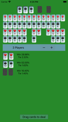 Fast Poker Odds screenshot 1
