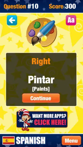 Game screenshot Learn Spanish Today! apk