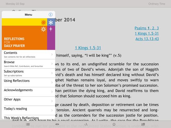 Screenshot #5 pour Reflections for Daily Prayer