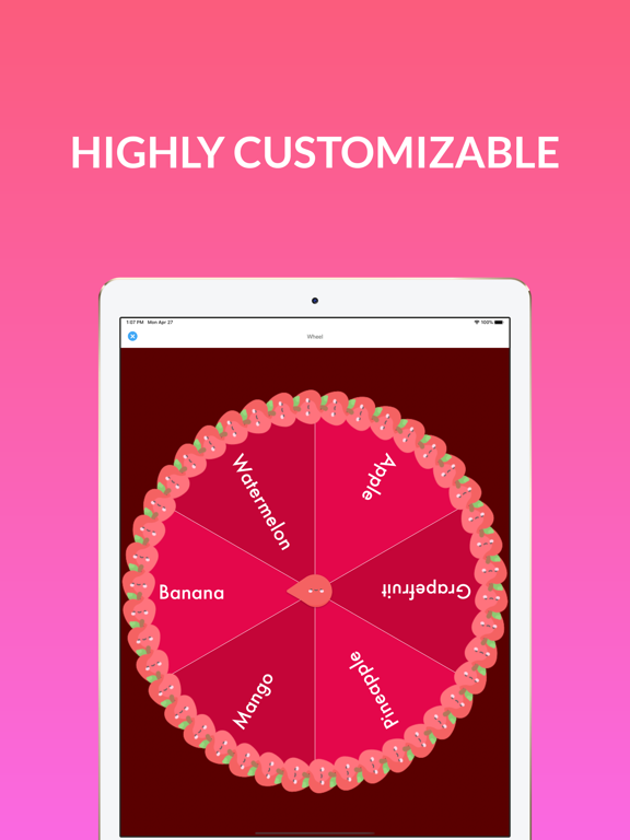 Screenshot #5 pour Spin the wheel - Lucky Decider