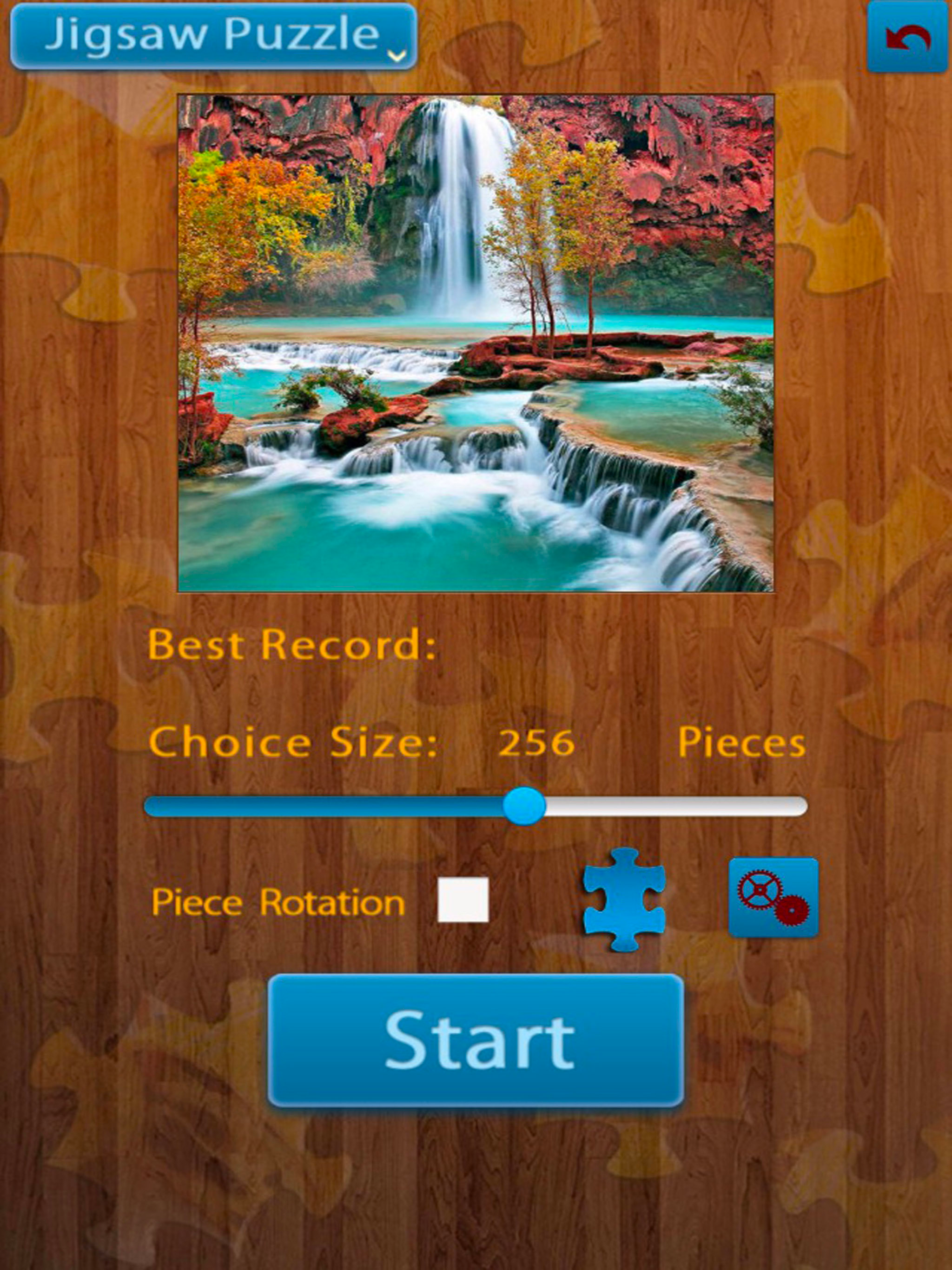 Waterfall Jigsaw Puzzle