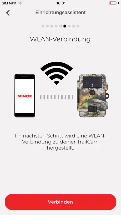 MINOX DTC WiFi Wildkamera App