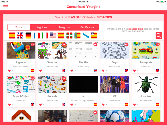 Cópiame - enséñales a escribir