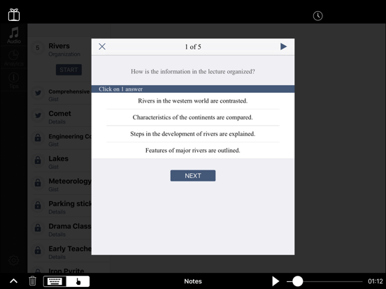 Screenshot #6 pour Reading Prep TOEFL®iBT Exam