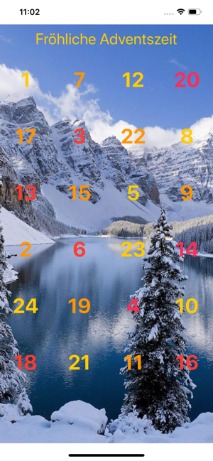 Garten Adventskalender