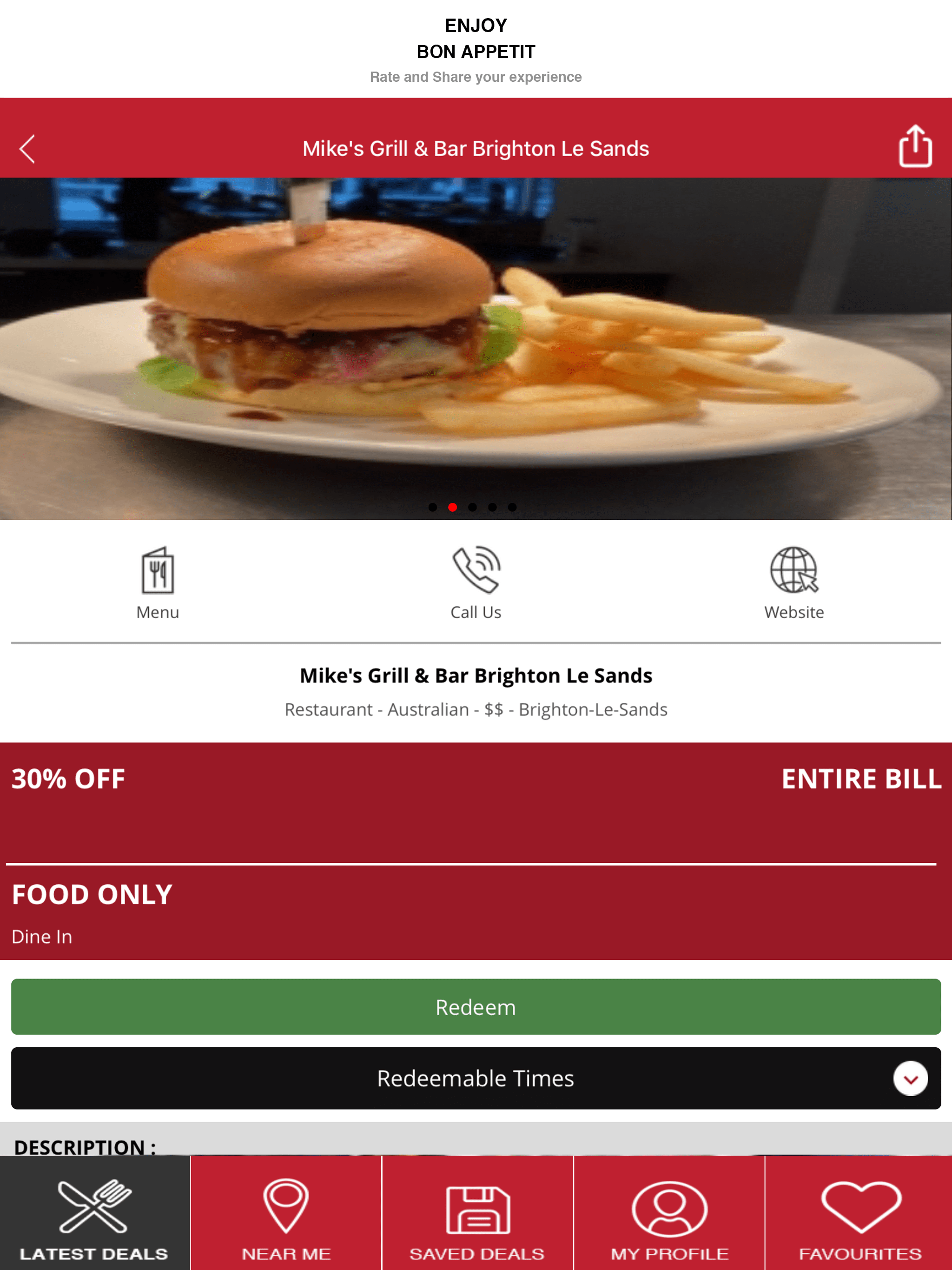 Tasty Deals-Restaurant Deals