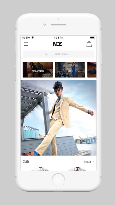 MDZ Fashion iPhone screenshot 1 - Shopping app