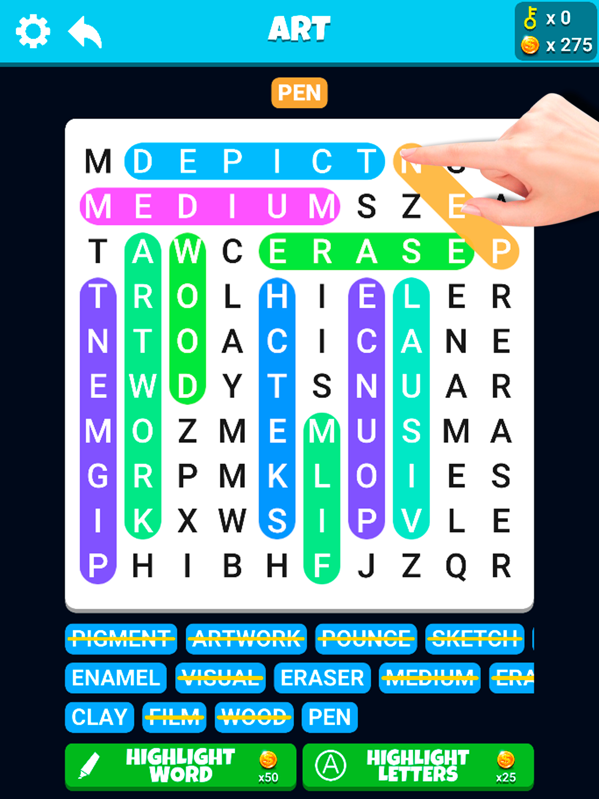Word Search Infinite screenshot 11