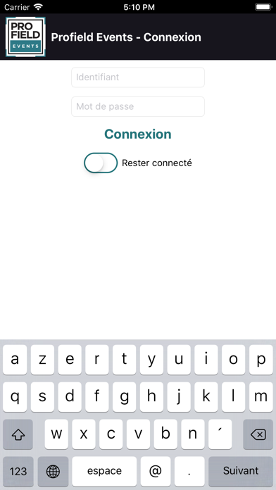 App screenshot