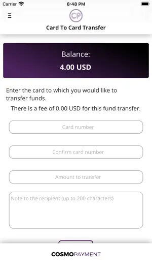 CosmoPayment screenshot 4
