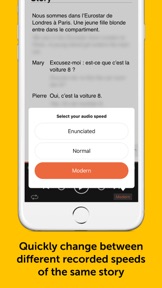 French Today Audiobook Player screenshot