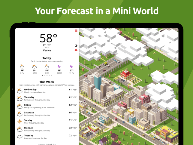 ‎Tinyclouds Weather Screenshot