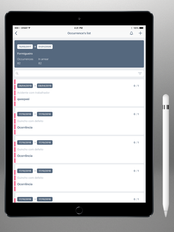 Screenshot #6 pour Ocorrências
