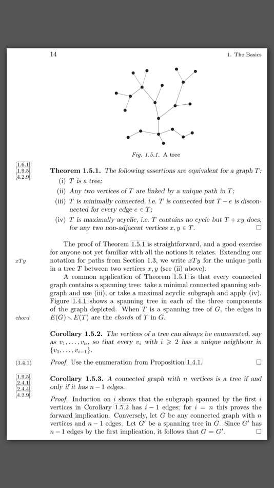 #5. Graph Theory Book (iOS) 由: Reinhard Diestel