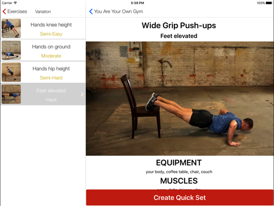 Bodyweight Training: You Are Your Own Gym screenshot