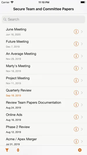 Team Papers screenshot 1