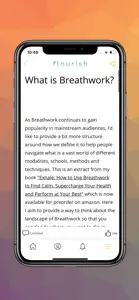 Flourish - Guided Breathwork screenshot #5 for iPhone