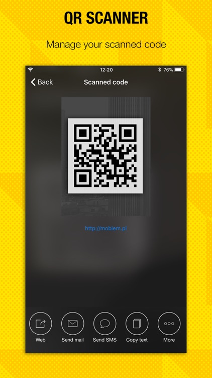 QR SCANNER - Reader for codes