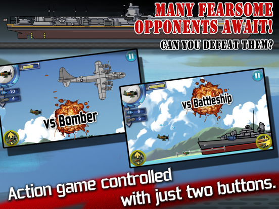 Zero Fighter Strikes Back iPad screenshot 2 - Games app