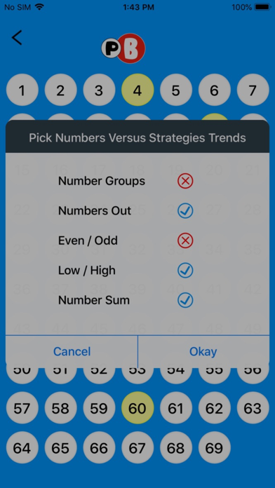 Lottery Jackpot Genie Screenshot