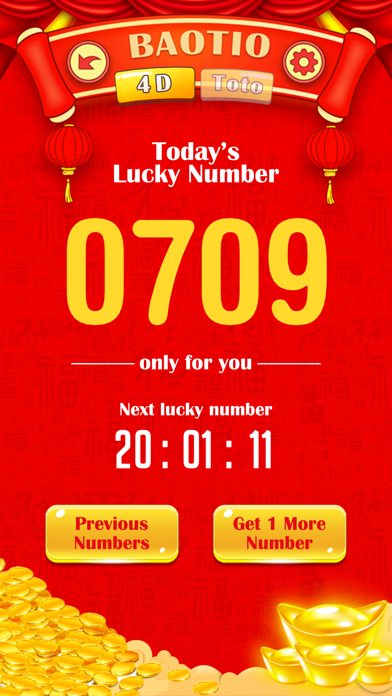 BaoTio: Unique 4D Lucky Number Screenshot