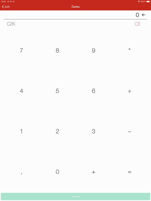 Screenshot #5 pour GČP mPOS