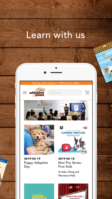 Whiskers N Paws iPhone screenshot 7 - Shopping app