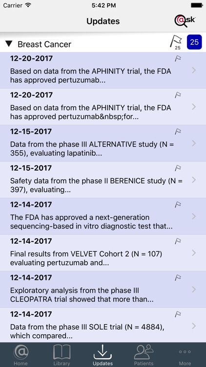 Breast Cancer @Point of Care™ screenshot-4
