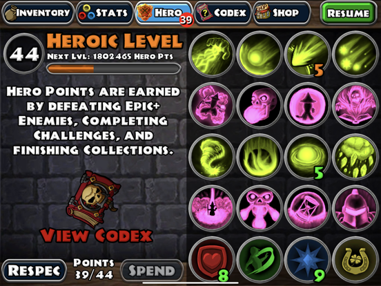 Dungeon Quest iPad app afbeelding 9