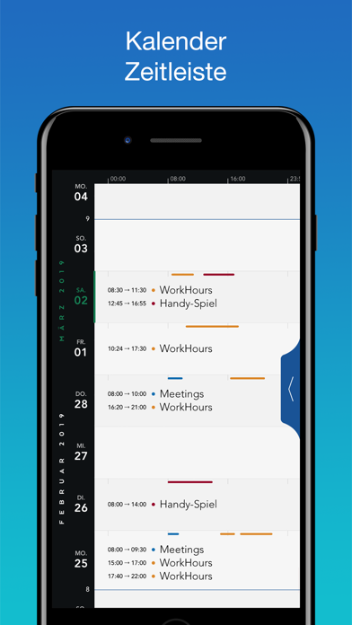 WorkHours: Zeiterfassung — Screenshot 4