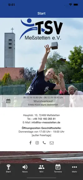 Game screenshot TSV Meßstetten apk