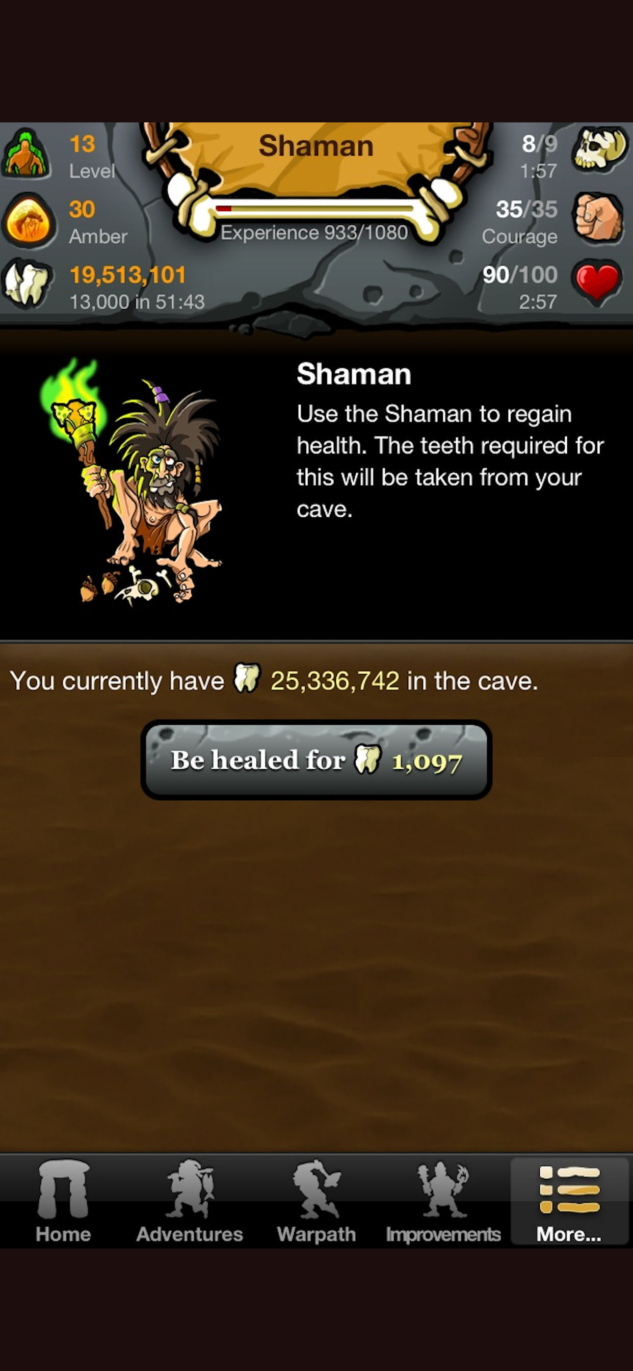 Prehistoric Game Mobile screenshot 5