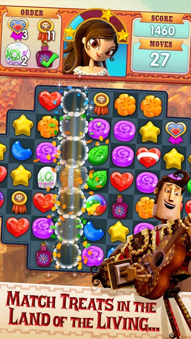 Book of Life: Sugar Smash screenshot 1