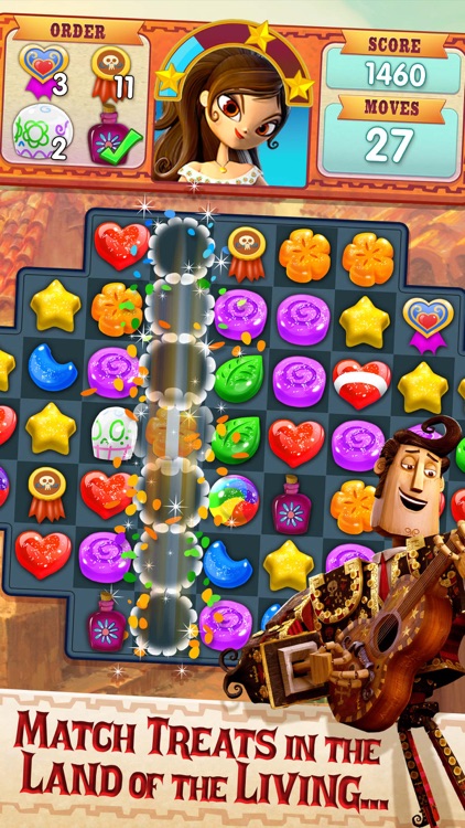 Sugar Smash: Book of Life screenshot-0