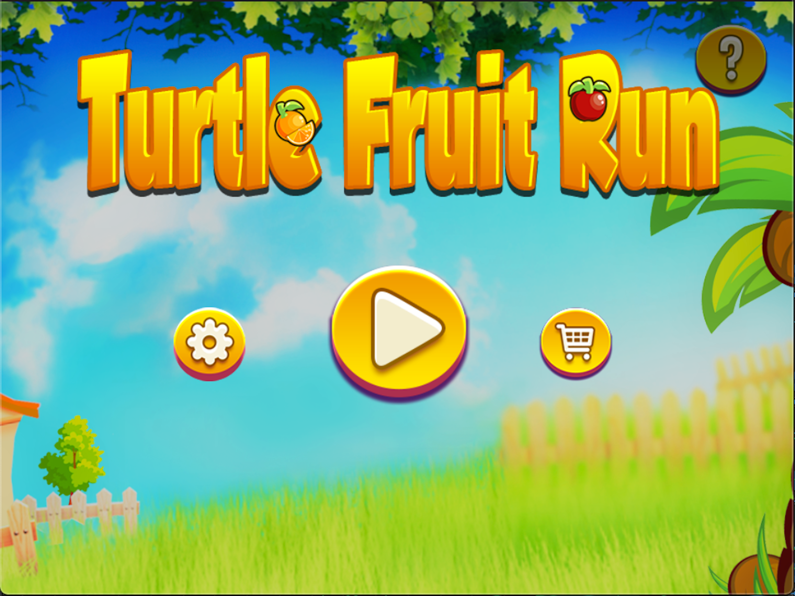 Smart Turtle Fruit Runing Game screenshot 11