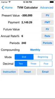 ez financial calculators iphone screenshot 3