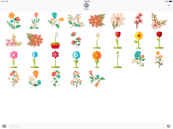 Flower Sticker Pack