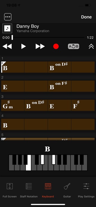 Chord Tracker スクリーンショット2