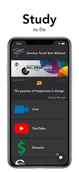 Game screenshot TorahTV: Study, Do, Listen mod apk